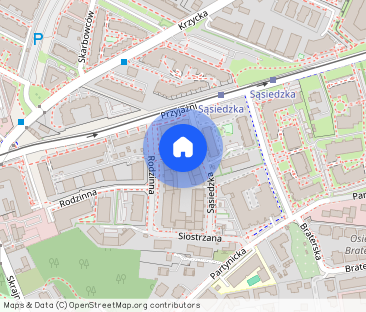 Kawalerka z osobną kuchnią i balkonem, ul. Sąsiedzka, dla niepalących - Фото 1