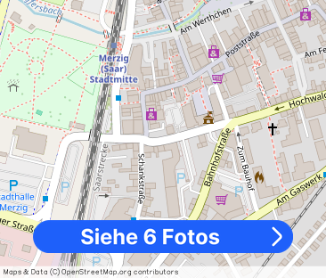 Hochwertige 2-3 ZKB Wohnung im Zentrum von Merzig - Foto 1