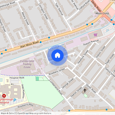 15 Goods Yard - Modern Townhouse & Off Street Parking, LE11 5EB, Loughborough