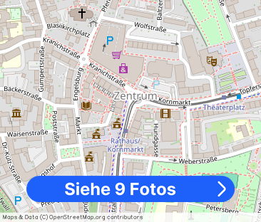 tolle 3-Raum-Wohnung mit Balkon in zentraler Lage von Nordhausen - Foto 1