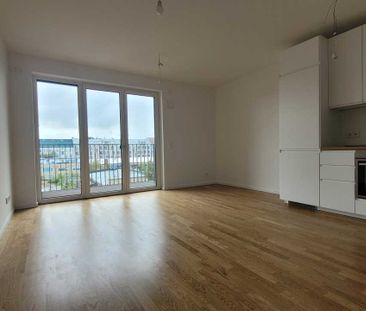 Moderne 2-Zimmer-Neubau-Wohnung mit Einbauküche und Balkon in top L... - Foto 2