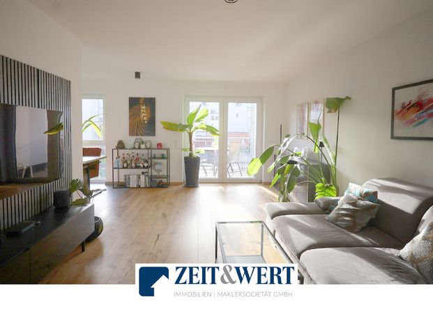 Neubau! Charmante 3-Zimmer-Mietwohnung mit hochwertiger Ausstattung, Sonnenbalkon und Pkw-Stellplatz! (CA 4928) - Foto 1