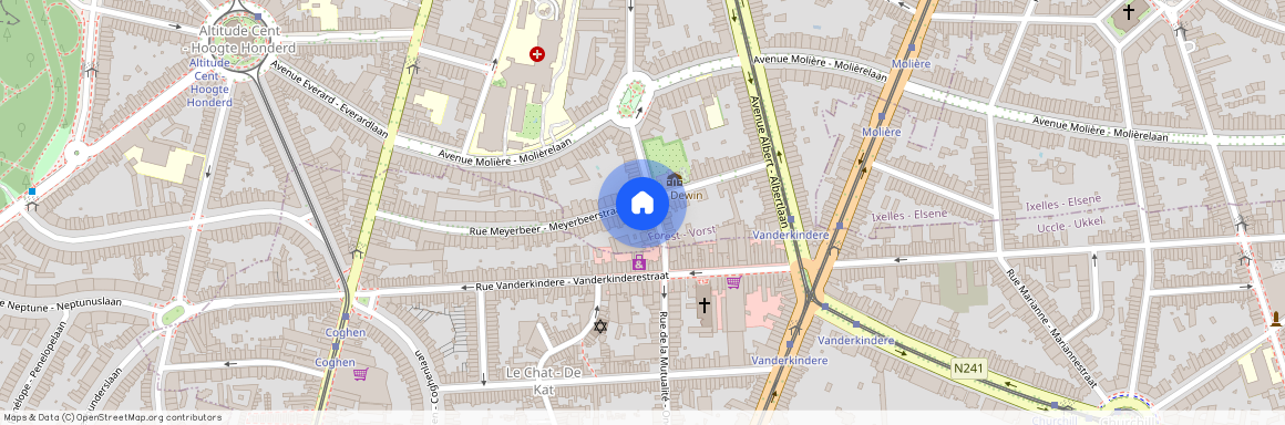 Rue Meyerbeer - Meyerbeerstraat, 62, 1190, Forest