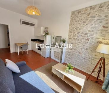 LOCATION MEUBLÉE VIEIL ANTIBES - 1 CHAMBRE - 4 PERSONNES - Photo 1