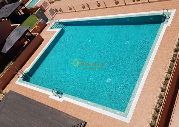 LONG TERM- SINCE SEPTEMBER MAGNIFICENT APARTMENT FOR RENT IN A LUXURY COMPLEX IN BENALMADENA