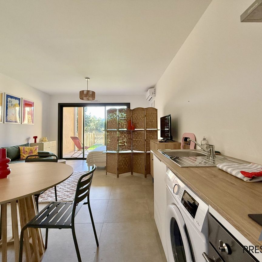 Oletta/St.Florent appartement T1 meublé equipé avec jardin - Photo 1
