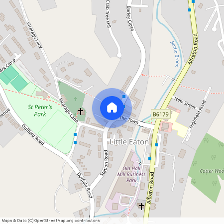 The Town, Little Eaton, Derby, DE21
