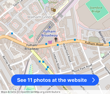 Fulham Road, London 2 bedroom flat to rent. £900 P.W - Photo 1