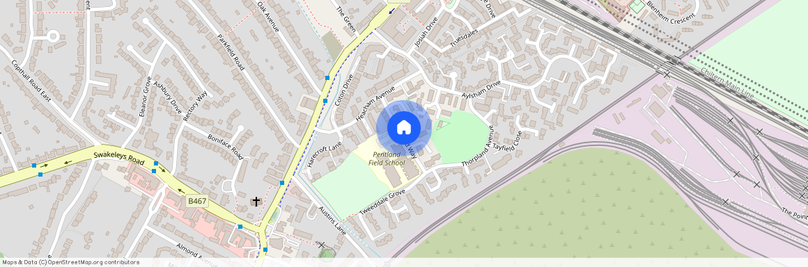 Cyrus Terrace, Pentland Way, Ickenham, Uxbridge, UB10 8FR, London