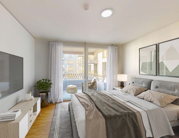 Brigh and Stylish – Modernes 2-Zimmer-Apartment mit Loggia im Crown II - Foto 1