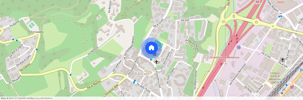 Piazza S. Stefano 5, 6862, Rancate