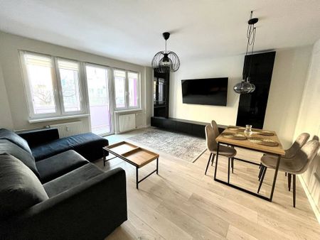 LOFT 2 pok. mieszkanie z ogródkiem os. Bukowe - Zdjęcie 2