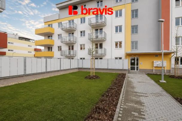 Pronájem bytu 2+kk, Brno - Kamechy, Novodvorská ulice, novostavba, terasa, sklep, klidná lokace - Photo 1