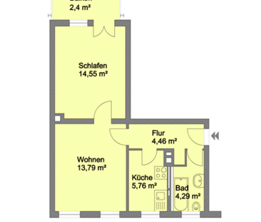 Tageslichtbad mit bodentiefer Dusche.- Balkon uvm.- Bezug ab April ... - Photo 4
