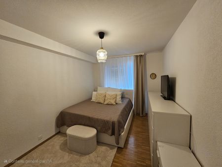 Appartement de 3.5 pièces au rez avec jardin - Photo 2