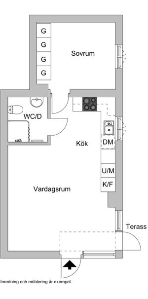 Bergsätergatan, Borås - Foto 2