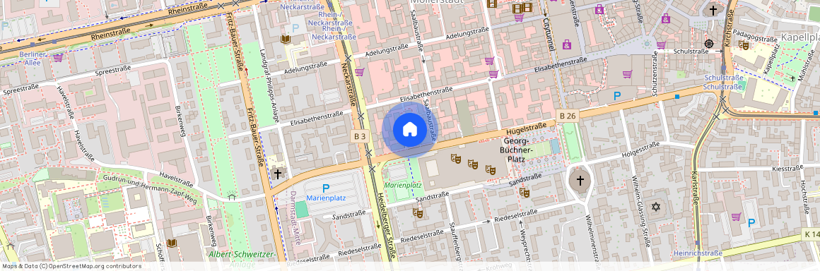 Hügelstraße 75 A, 64283, Darmstadt