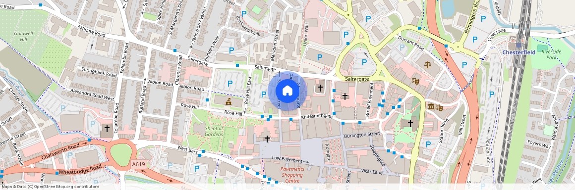 Angel Yard, S40 1JP, Chesterfield