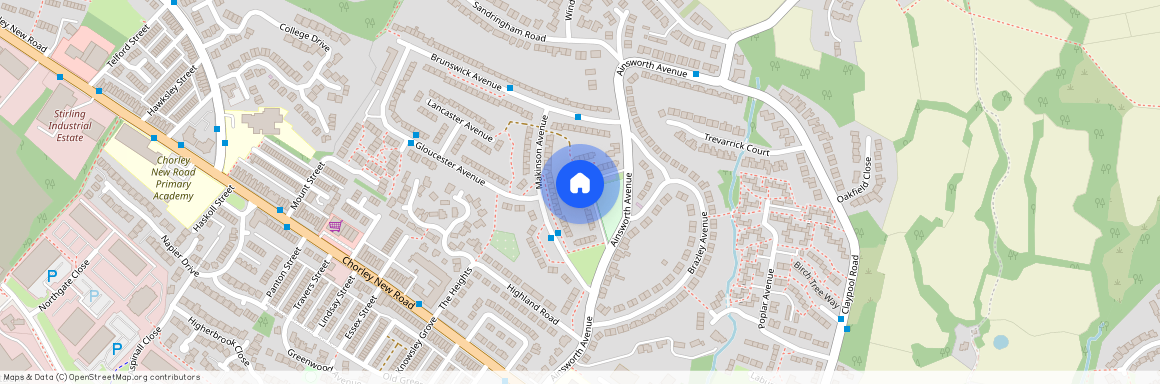 Ainsworth Avenue Horwich Bolton Lancashire