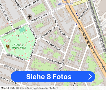 Gepflegte, zentral gelegene 2-Zimmer-Wohnung in Neckarau - Foto 1