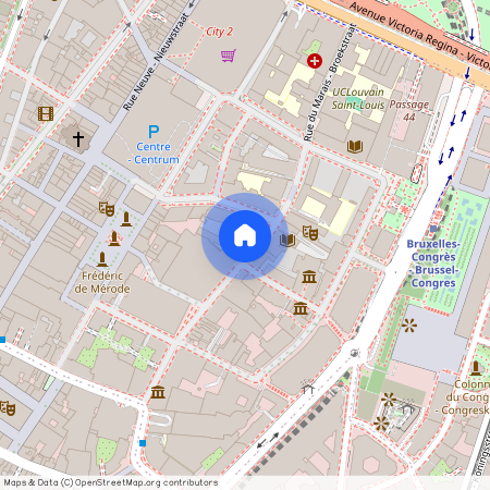 Rue du Marais, 66, 1000, Bruxelles