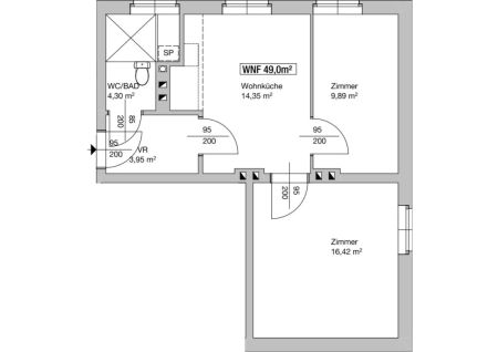 3-Zimmer-Wohnung, Top 186 - Foto 5