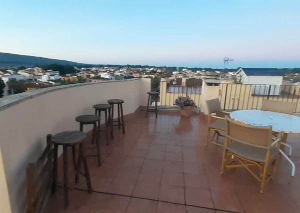 RENTED UNTIL MARCH 2025 – 2 bedroom apartment with roof terrace in Son Ferrer for rent