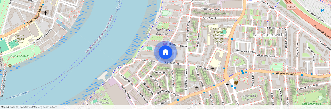 Lovells Villas, Greenwich, SE10, London