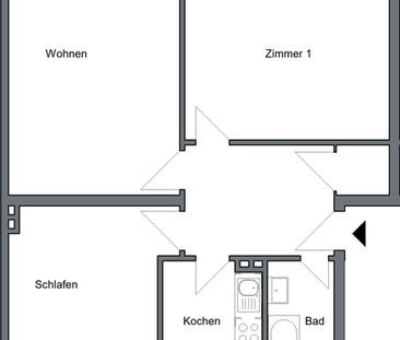 Ihr neues Zuhause erwartet Sie! -Elegante 3-Zimmer-Wohnung im Grüne... - Foto 5