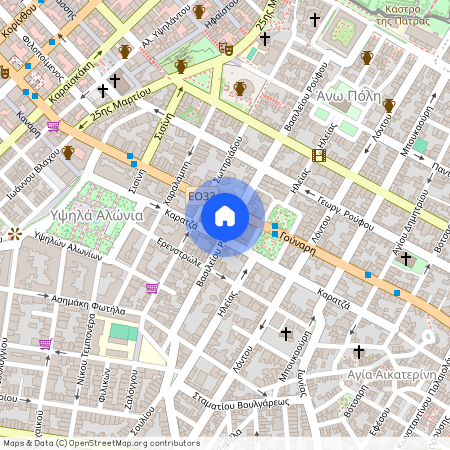 Βασιλείου Ρούφου 78-94, Πάτρα 262 24 (26225)