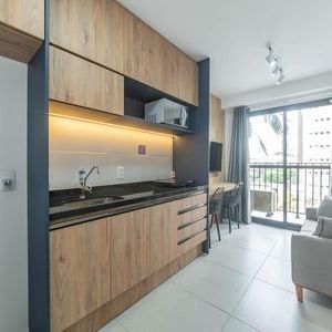 Apartamento para alugar com 26m², 1 quarto e sem vaga - Photo 3