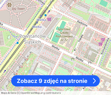 42m2, 2-Osobne Pokoje z Osobną Kuchnią w Centrum Blisko UE i Sky Tower - Zdjęcie 1