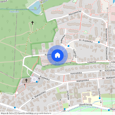 ul. Kujawska, Kamienny Potok, Sopot, pomorskie