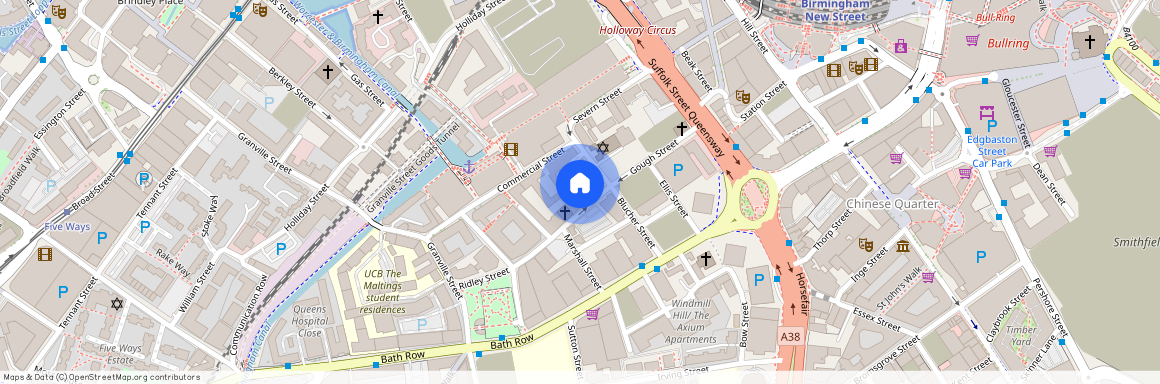 Postbox, 117 Upper Marshall St, Birmingham, B1