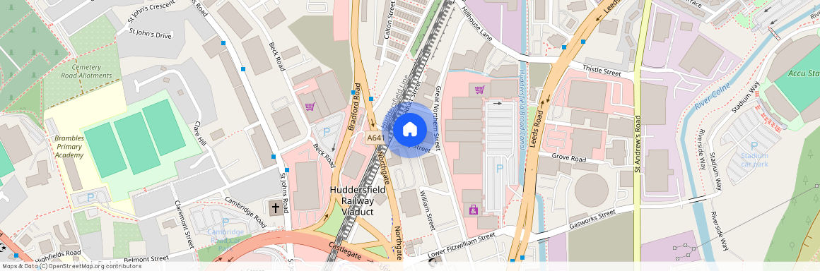 Viaduct Works, 1-3 Ray Street-, Huddersfield, HD1