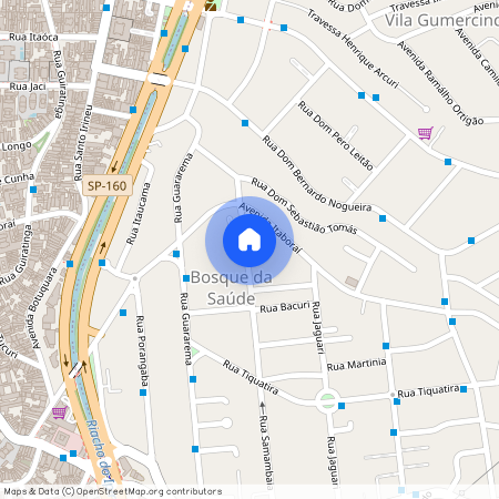 Rua, Samambaia, 83, Bosque saúde, São Paulo