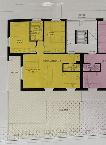 3 Zimmer, 72 m² - Foto 5