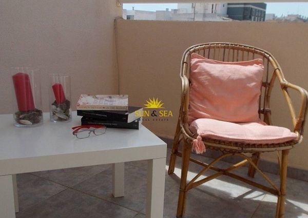 PENTHOUSE FOR RENT A COUPLE OF STEPS FROM LA MATA BEACH - ALICANTE