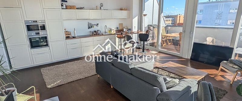 12 Monate max: Ruhige Luxus Penthouse Wohnung direkt neben Schloss Charlottenburg - Foto 1
