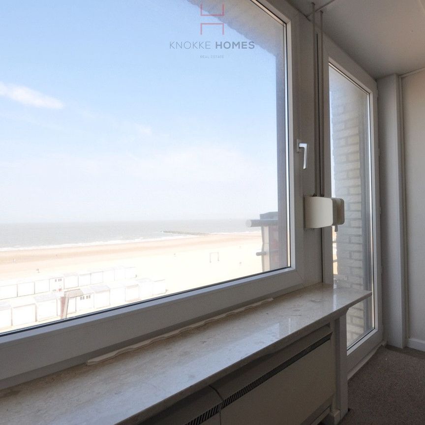 Gezellig appartement in Residentie Onde & Lumiere, met frontaal zeezicht. - Foto 1