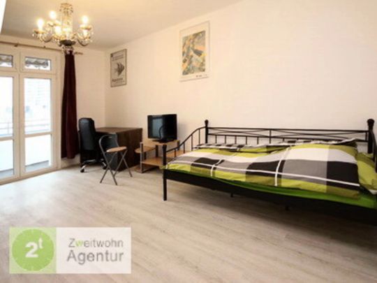 Möblierte 4-Zimmer-Wohnung mit Balkon und Wlan Düsseldorf-Pempelfort, Schirmerstr. - Photo 1