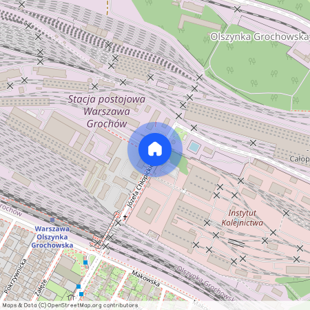 ul. Józefa Chłopickiego, Olszynka Grochowska, Praga-Południe, Warszawa, mazowieckie