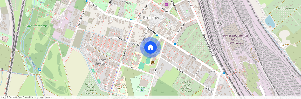 ul. Tatarska, Brochów, Krzyki, Wrocław, dolnośląskie