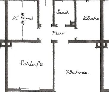 Sanierte Wohnung nebst Balkon und Duschbad - Photo 1