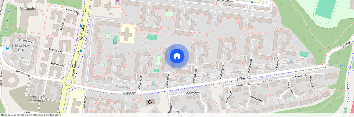 Irrblosset, Vallavägen 10.101