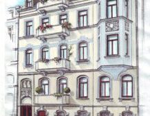 Krausenstr. 20, Wohnung 8 ~~~ Dachgeschoss, Balkon, Bad mit Wanne und Dusche, Keller - Photo 1