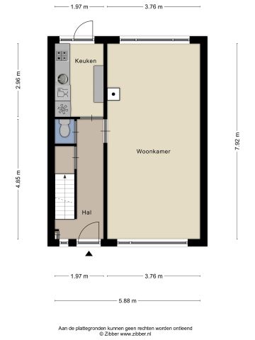 Huis te huur: Vechtstraat 55 8021 AS Zwolle - Photo 5