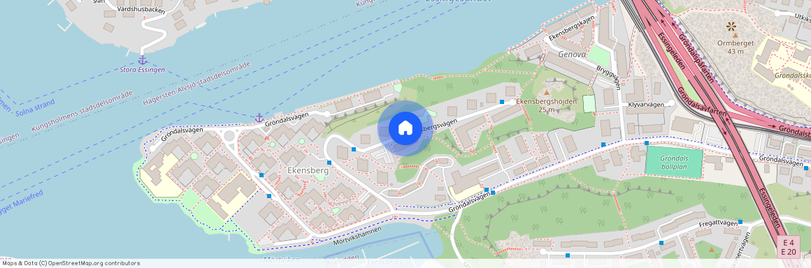 Ekensbergsvägen, Stockholm