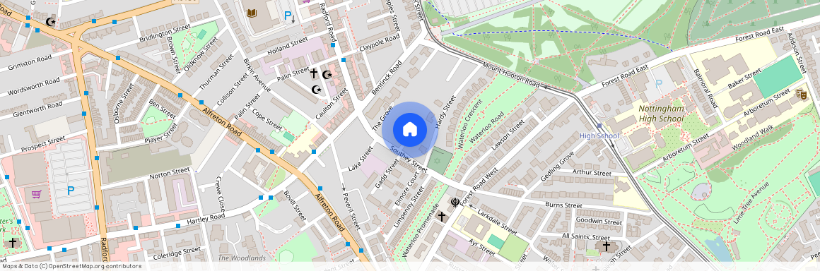 Ground Floor Flat, Southey Lodge, Grove Avenue, Nottingham, NG7 4BP