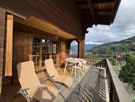 PLEIN SUD ET INCROYABLE VUE SUR LES DENTS DU MIDI - Photo 5